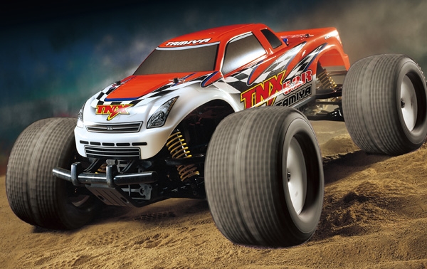 Coche de tierra TNX Monster Truck de Tamiya